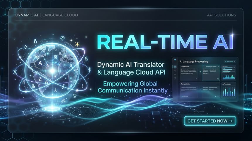 Dynamic AI Translator & Language Cloud API